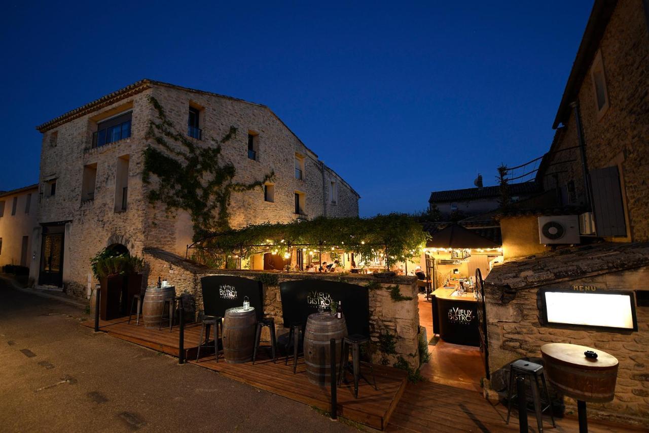 Cabrières-dʼAvignon Les Chambres Du Vieux Bistrot المظهر الخارجي الصورة